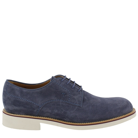 Tod's Men's Derby Shoes in Stone Washed XXM0VU00C20RE0U216