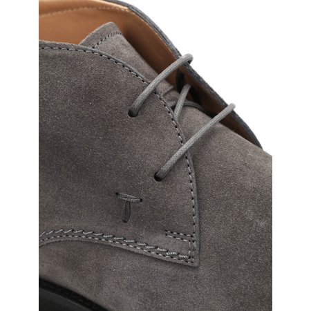 Tod's Men's Desert Boots in Lead XXM0WP00D80RE0B401