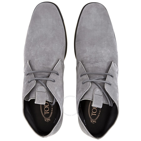 Tod's Men's  Lace-up Ankle Boots in Dark Grey XXM0XW0O710FL1B400
