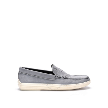 Tod's Men's Leather Loafers in Dark Grey XXM0YT00010FL1B400