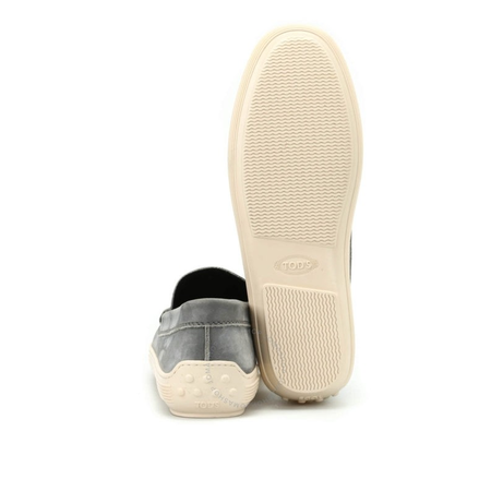 Tod's Men's Leather Loafers in Dark Grey XXM0YT00010FL1B400