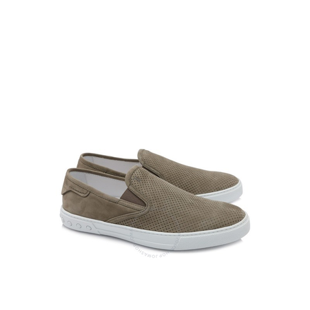 Tod's Men's Slip-On Sneakers in Dark Incense XXM0XY0O800CJJS412