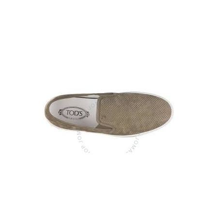 Tod's Men's Slip-On Sneakers in Dark Incense XXM0XY0O800CJJS412