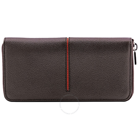 Tod's Men's Leather Wallet- Brown/Orange XAMACHA1400GFI