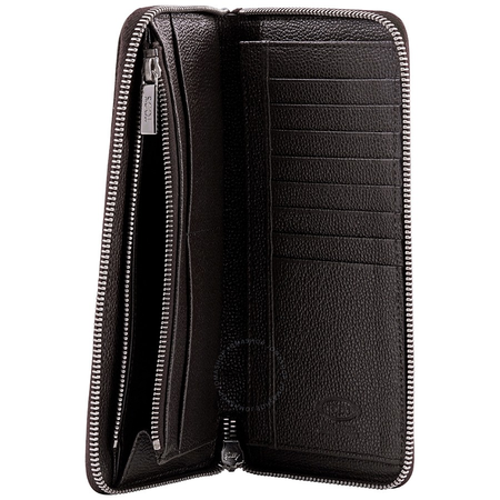 Tod's Men's Leather Wallet- Brown/Orange XAMACHA1400GFI