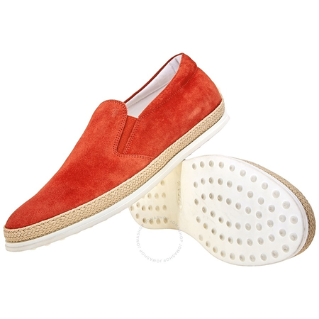 Tod's Men's Poppy Raffia Loafer XXM0TV0K900RE0R010
