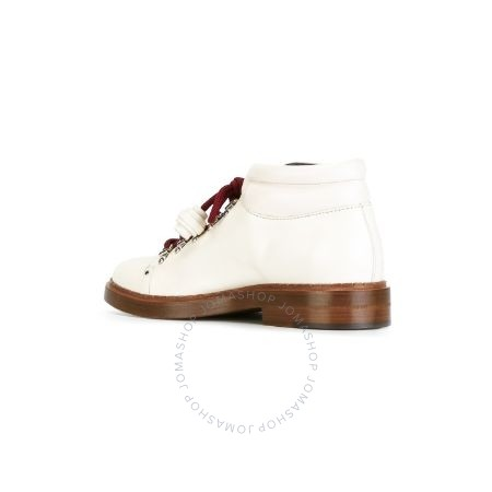 Tod's Womens Brogue Shoes in Marble White XXW07A0S040F5SB018