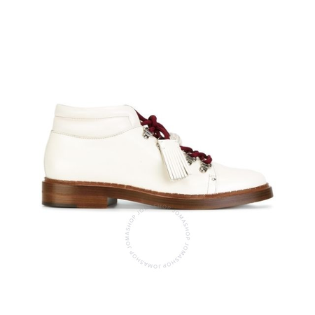 Tod's Womens Brogue Shoes in Marble White XXW07A0S040F5SB018