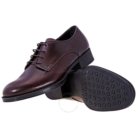 Tod's Womens Derby Lace Up Shoes in Bordeaux XXW0WV0M820BRXR801