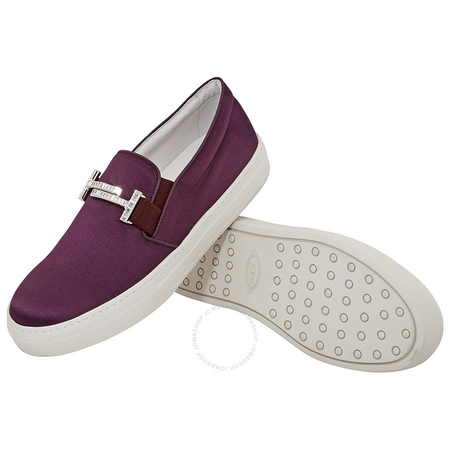 Tod's Womens Slip-on Sneakers in Purple/Parma Violet XXW0XK0R162FFG0X6O