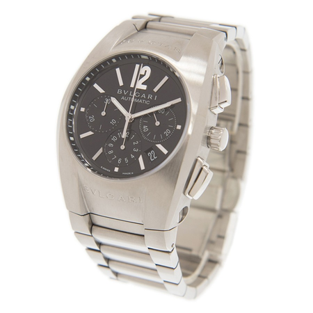 Bvlgari Ergon Chronograph Automatic Black Dial Men's Watch EG40BSSDCH