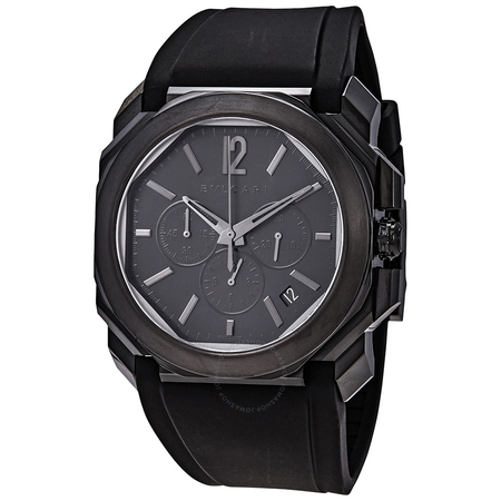 Bvlgari Octo L'Originale Grey Dial Automatic Men's Chronograph Watch 103027