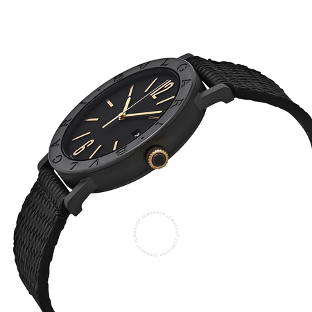 Bvlgari Solotempo Black Dial Automatic Men's Watch 102929