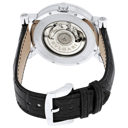 Bvlgari Sotirio Retrograde Automatic Black Dial Men's Watch 101706