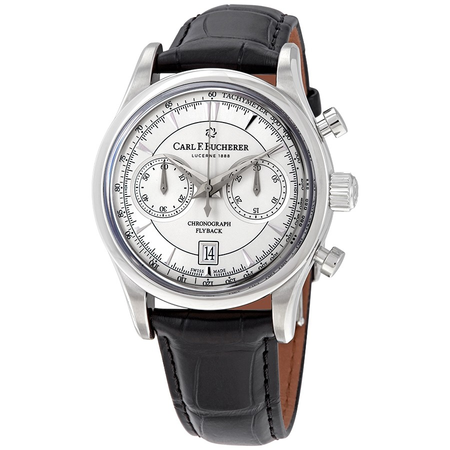 Carl F. Bucherer Manero Chronograph Automatic Silver Dial Men's Watch 00.10919.08.13.01