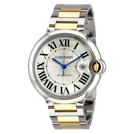Cartier Ballon Bleu Automatic Silver Dial Men's Watch W2BB0022