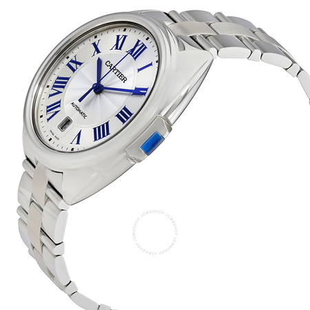 Cartier Cle Automatic Silver Dial Men's Watch WSCL0007