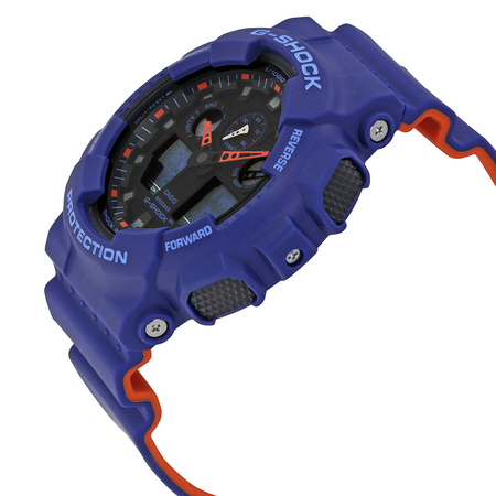 Casio G-Shock Blue Resin Men's Watch GA100L-2A