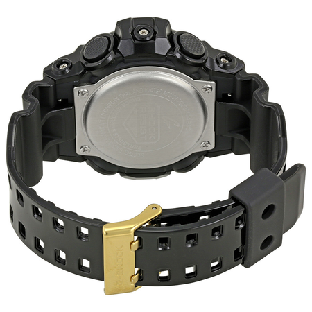 Casio G-Shock Gold-Tone Dial Black Resin Men's Watch GA-710GB-1ACR