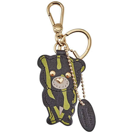 Furla Ladies Green Multi Arianna Keyring Bear 884676-RN27-S1K-TP3