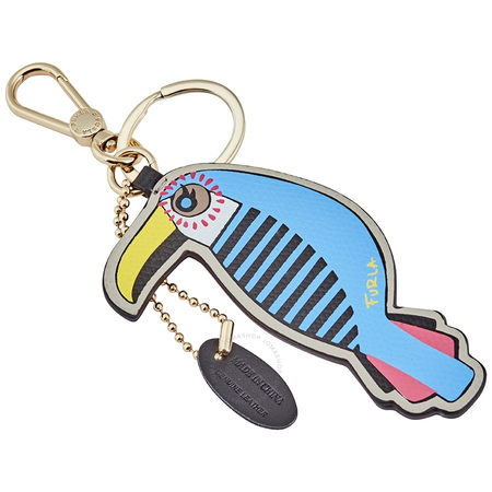 Furla Ladies Light Blue Eden Keyring Tucano 921087-RP55-A91-T16