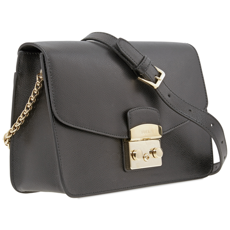 Furla Ladies Metropolis Onyx Shoulder Bag 972392-BTJ7-ARE-O60