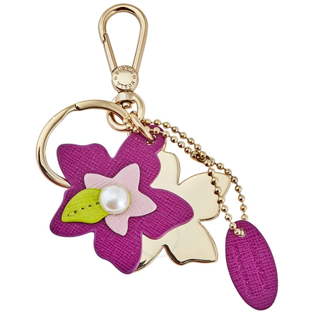 Furla Ladies Orchid Eden Keyring Pavone 921094-RP85-A93-T17