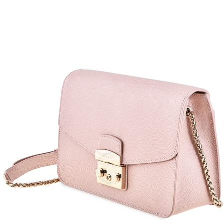 Furla Ladies Shoulder Bag Metropolis Pale Pink Metropolis S Shoulder Bag 972388-BTJ7-ARE-6M0