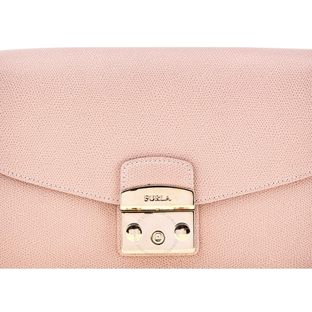 Furla Ladies Shoulder Bag Metropolis Pale Pink Metropolis S Shoulder Bag 972388-BTJ7-ARE-6M0