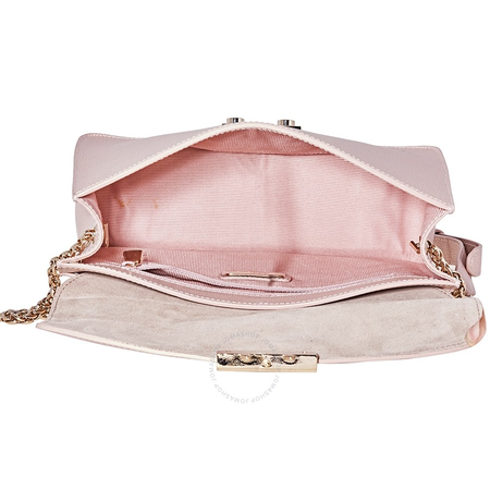 Furla Ladies Shoulder Bag Metropolis Pale Pink Metropolis S Shoulder Bag 972388-BTJ7-ARE-6M0
