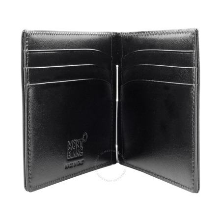 Montblanc Meisterstück 6 CC Men's Leather Wallet With Money Clip 5525