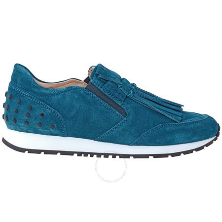 Tod's Womens Knotted Fringed Sneakers in Light Tropical XXW0YO0P250LCAT612