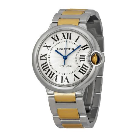 Cartier Ballon Bleu Automatic Silver Dial Unisex Watch W2BB0012