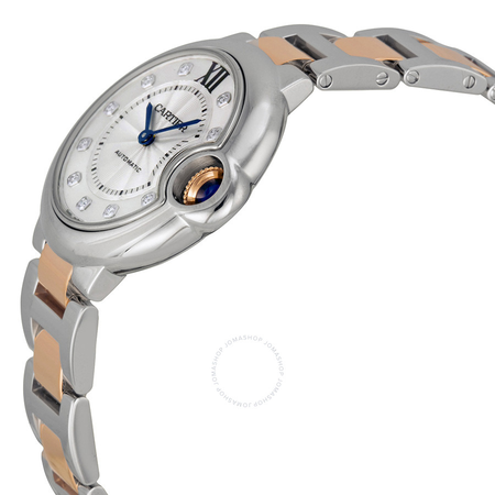 Cartier Ballon Bleu Silver Dial Ladies Watch WE902061