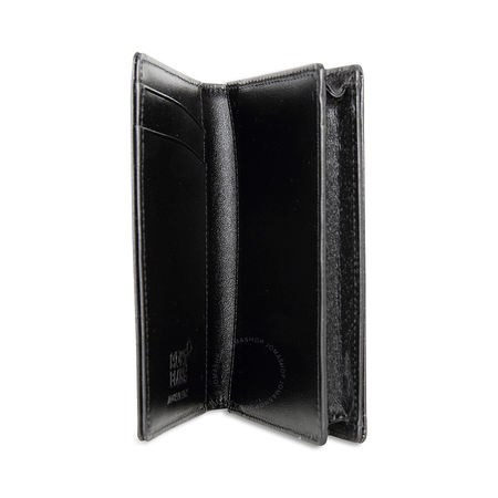Montblanc Montblanc Business Card Gusset Leather Wallet - Black 7167