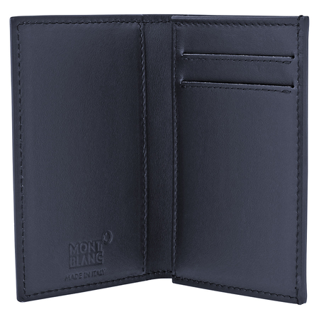 Montblanc Extreme Leather Business Card Holder - Blue 116366