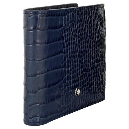 Montblanc Montblanc Meisterstuck Indigo Embossed Leather Wallet 114447