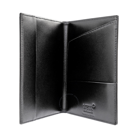 Montblanc Montblanc Meisterstuck International Passport Holder in Glossy Black Leather 35285