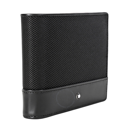 Montblanc Nightflight Bi-Folding Nylon/Leather Wallet 113148