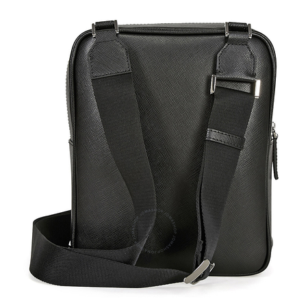 Montblanc Sartorial North South Small Messenger- Black 113189