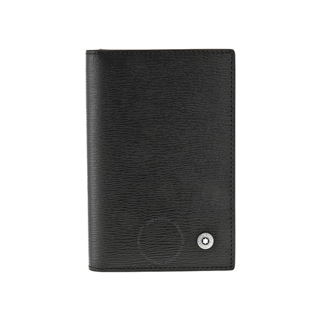 Montblanc Montblanc Westside Black Leather Business Card Holder 38034