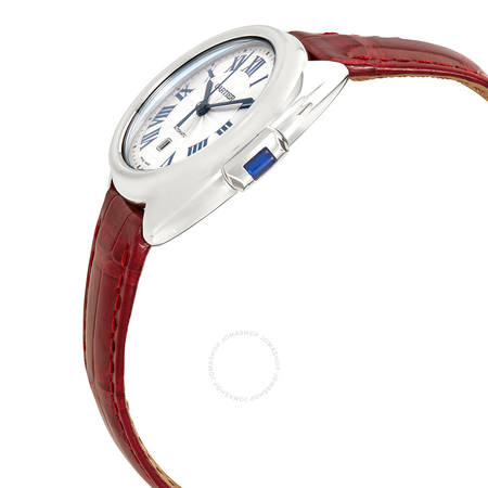 Cartier Cle de  Automatic Silvered Dial Ladies Watch WSCL0016