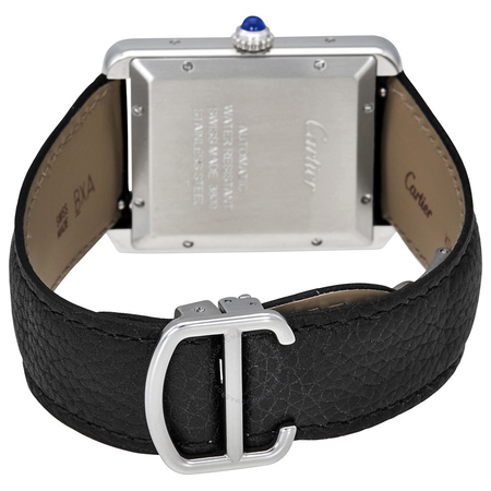 Cartier Tank Solo XL Automatic Silver Dial Men's Watch WSTA0029