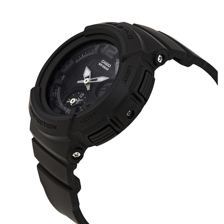 Casio Casio Baby-G Alarm World Time Chronograph Quartz Analog-Digital Black Dial Ladies Watch BGA-190BC-1BDR BGA-190BC-1BDR