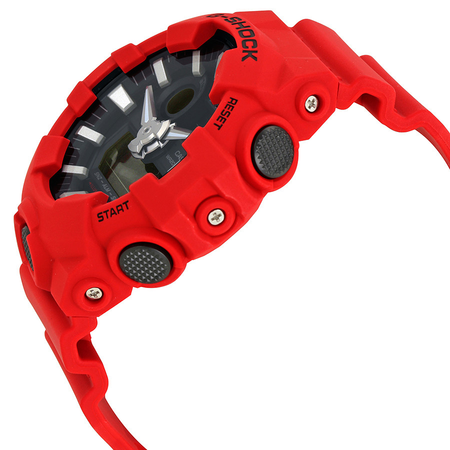 Casio G-Shock Red Resin Men's Watch GA-700-4ACR