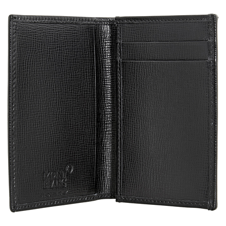 Montblanc Business Card Holder and 6 cc Pocket Gift Set- Black 116852