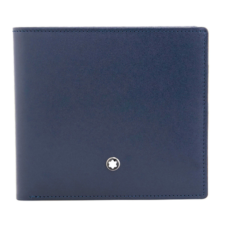 Montblanc Montblanc Meisterstuck 8 CC Leather Wallet - Navy 114545