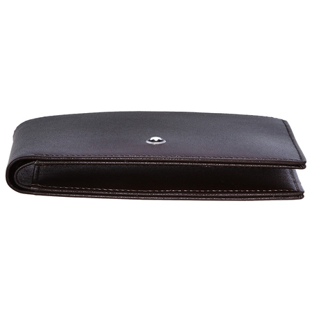 Montblanc Montblanc Meisterstuck Full Grain Leather 6cc Wallet - Brown 114541