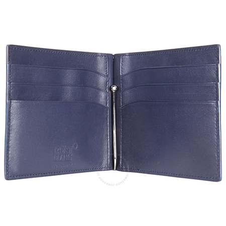 Montblanc Montblanc Meisterstuck Selection Leather Wallet- Indigo 113343