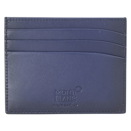 Montblanc Montblanc Navy Blue Pocket Holder 113174